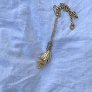 Lilly Pulitzer Gold Conch Shell Necklace